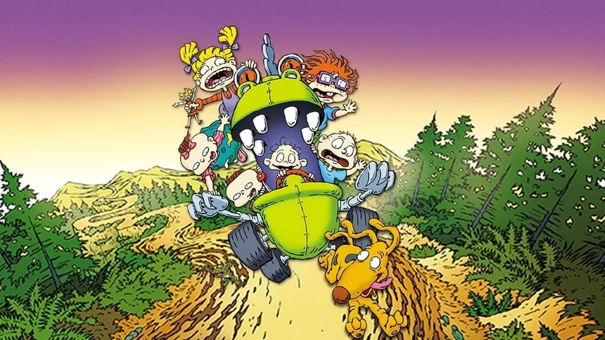The Rugrats Reptar wagon